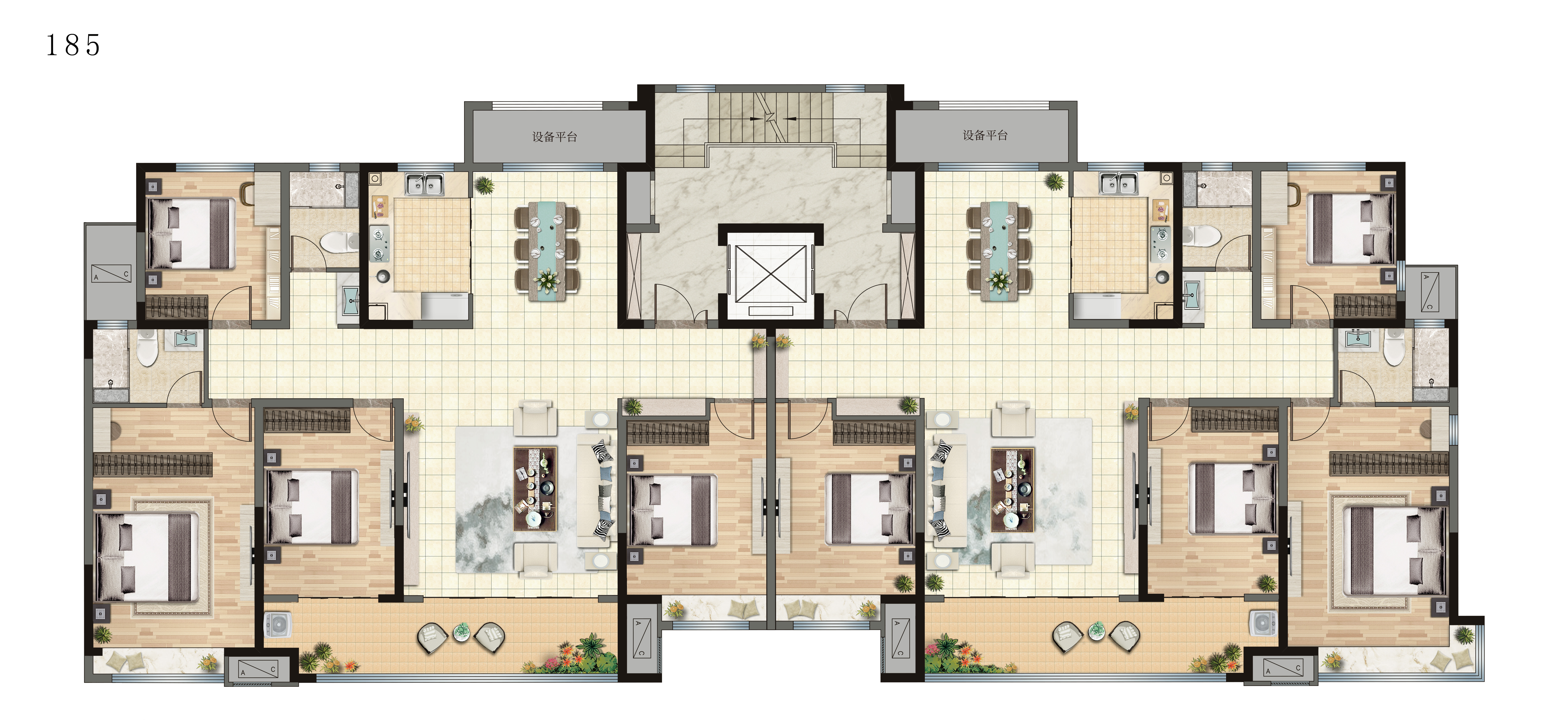 凱澤壹號院戶型圖