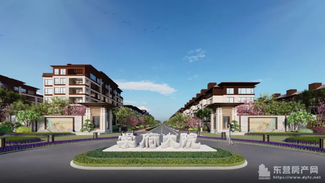 匯華學府大院效果圖
