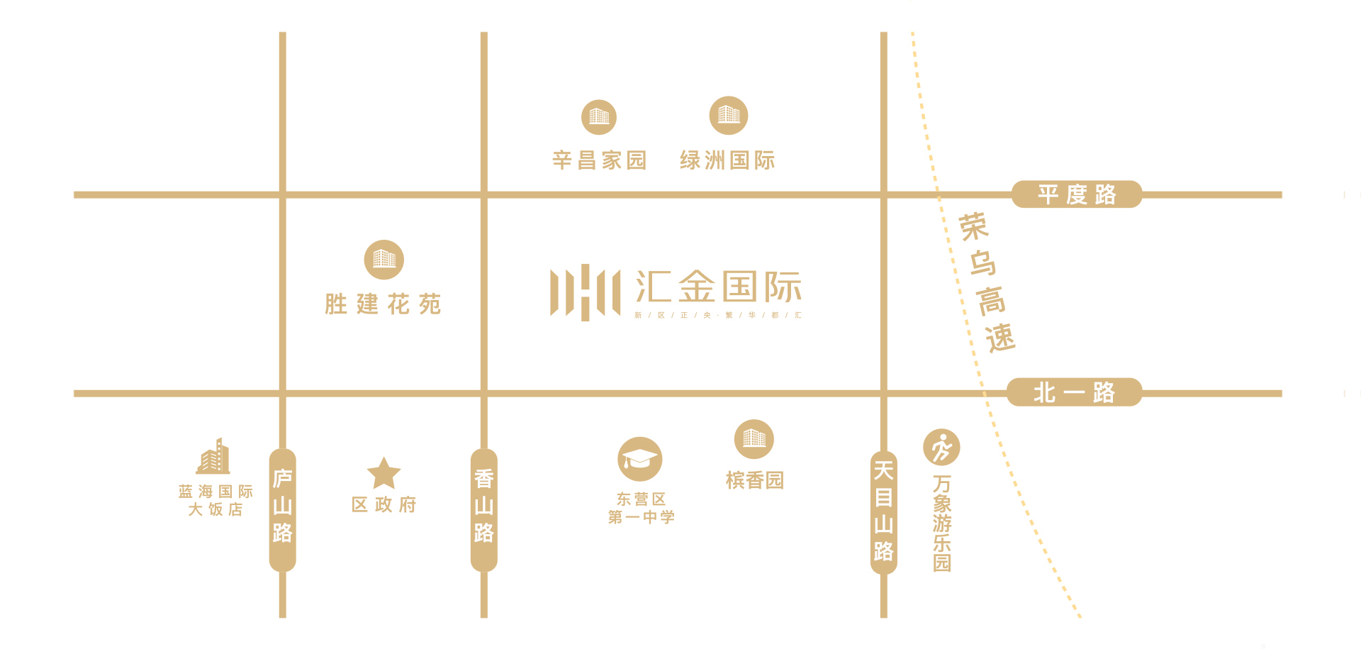 金基·匯金國際交通圖