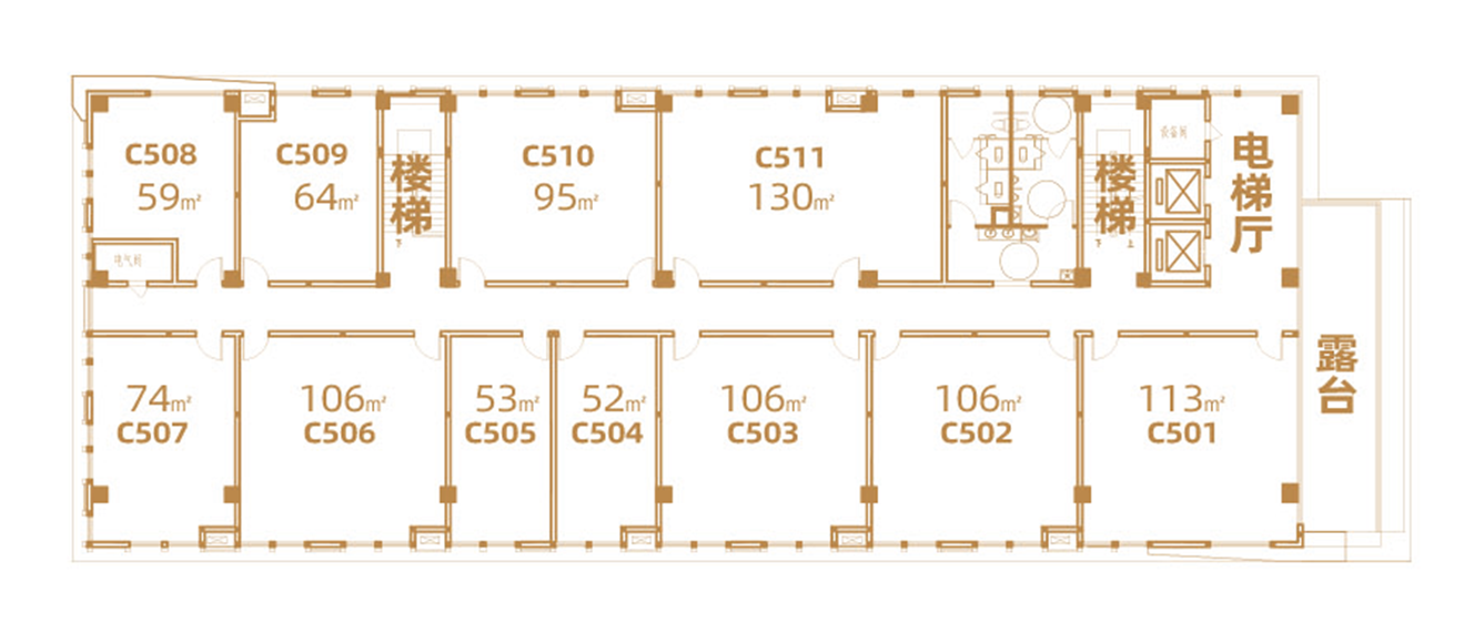金基·匯金國際戶型圖