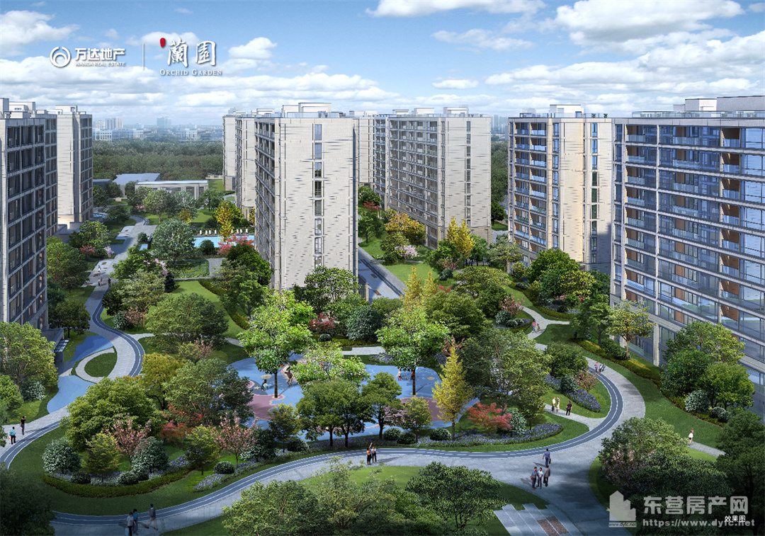 萬達蘭園效果圖