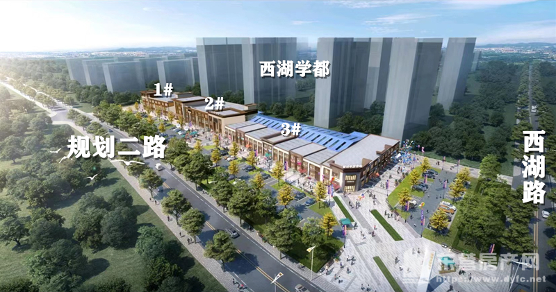 金湖第一街沙盤圖