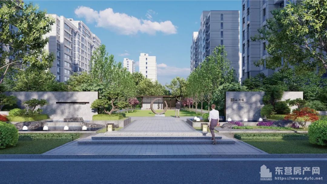 海通新邦·山河城小高層效果圖