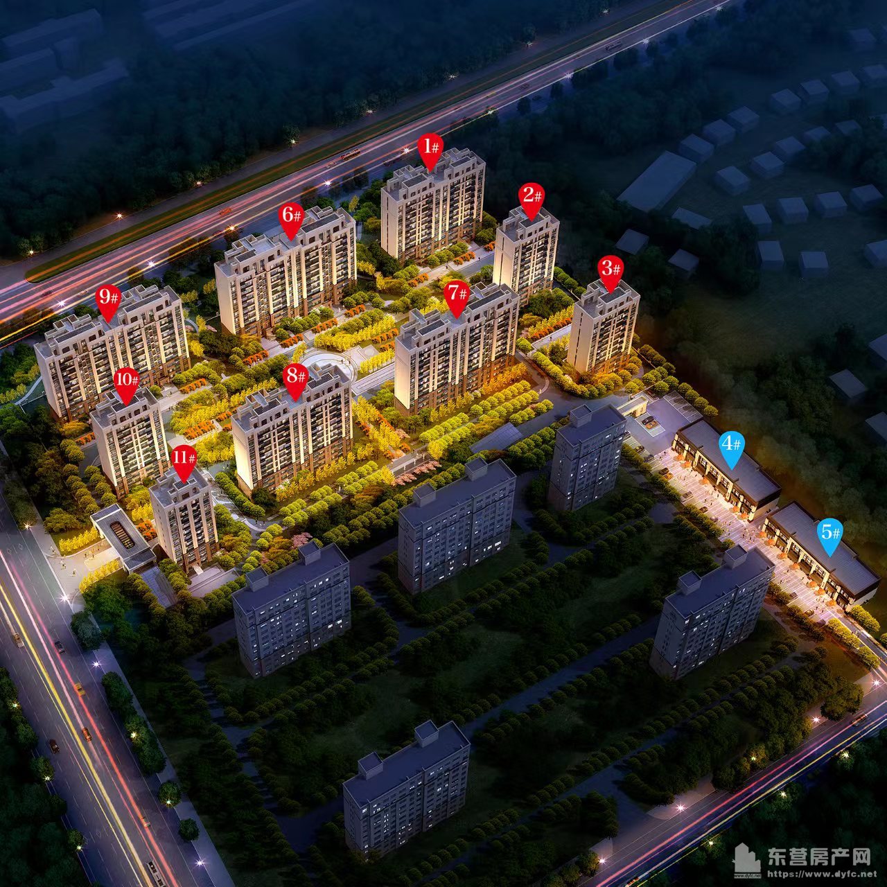 利津錦繡鳳城沙盤圖