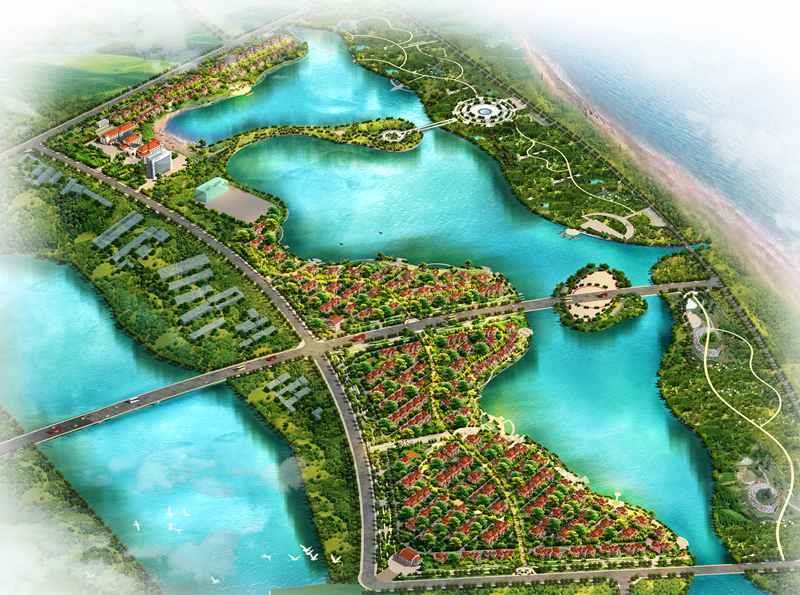 新匯東海岸沙盤圖