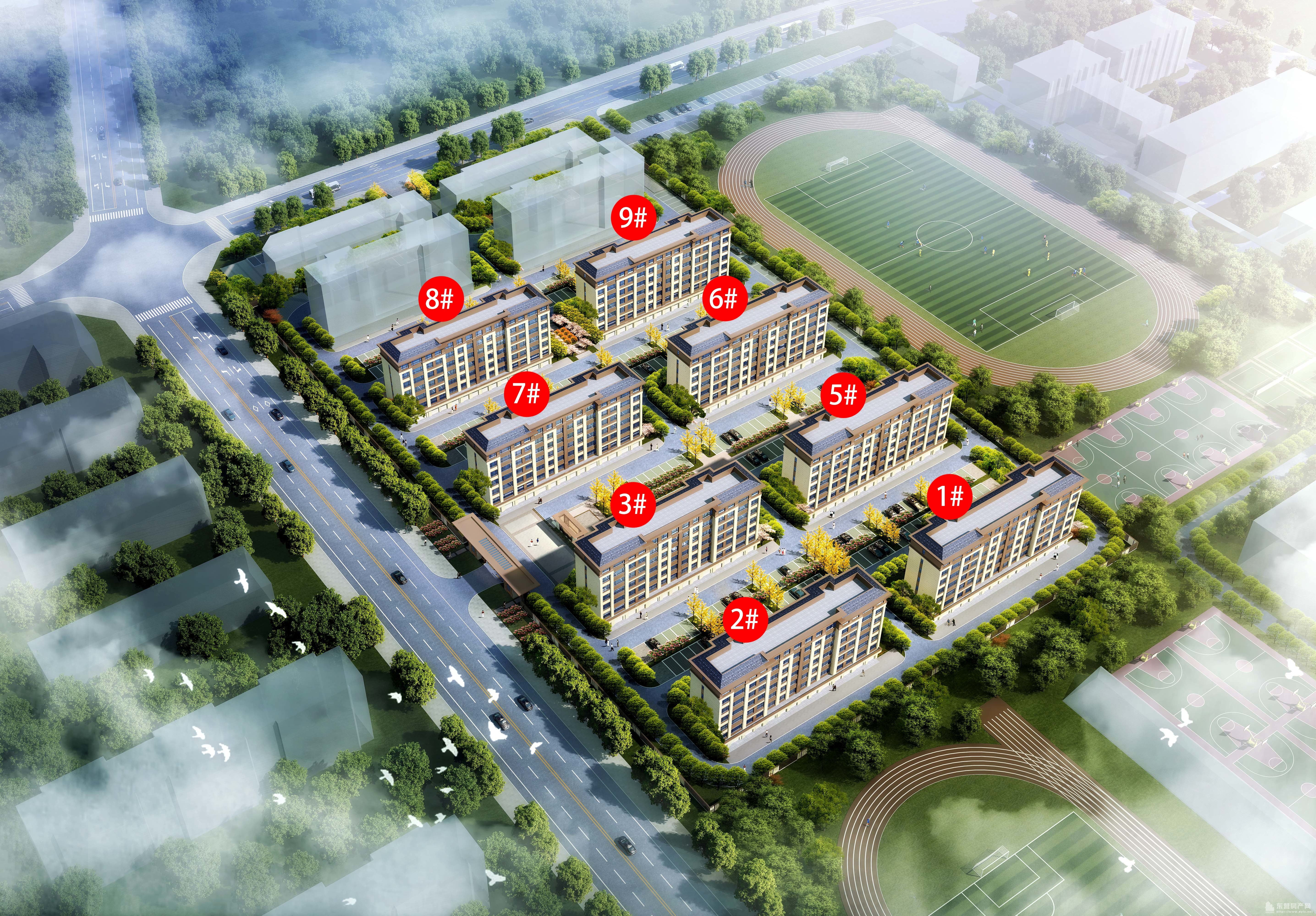 城投·尚學府沙盤圖