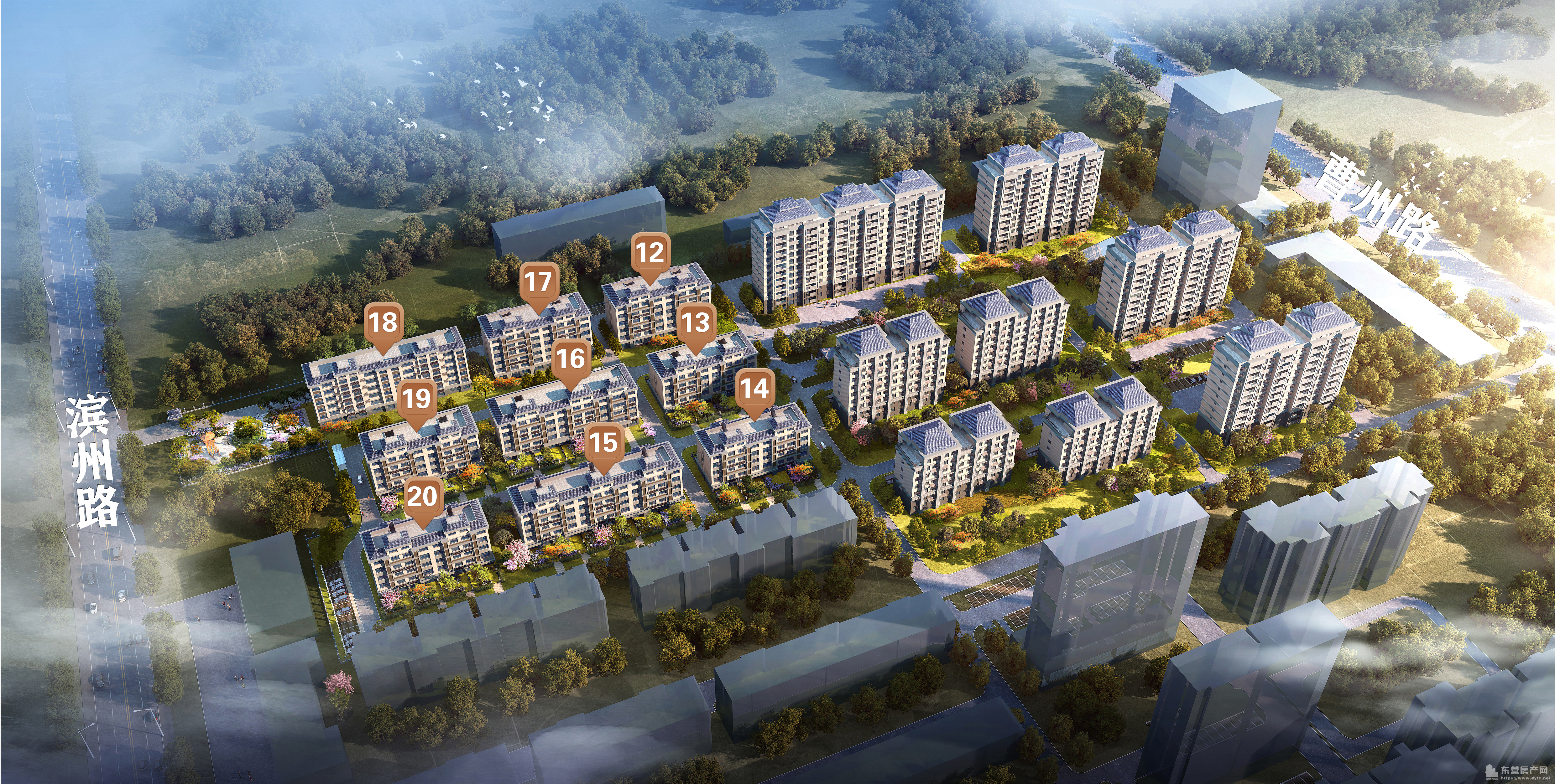 梅園臻品·文昌苑沙盤圖