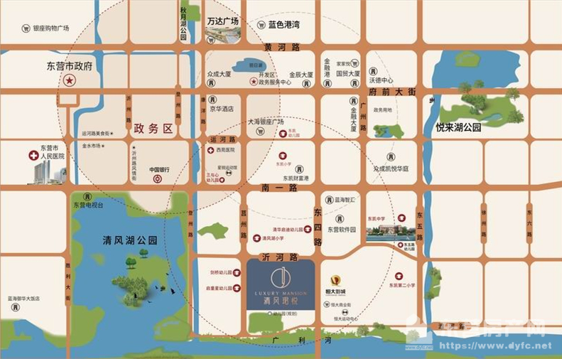 清風珺悅交通圖