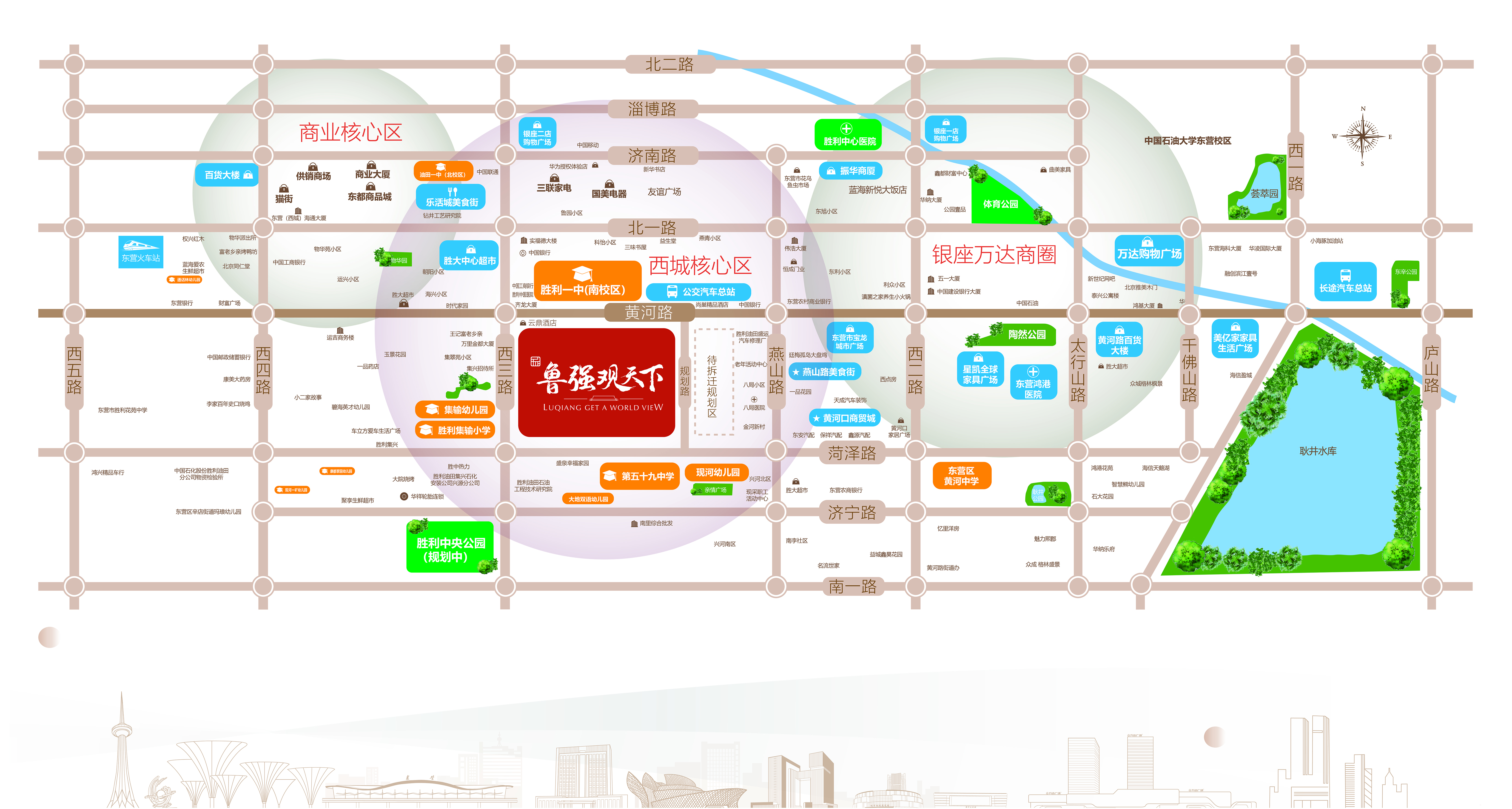 魯強·觀天下交通圖