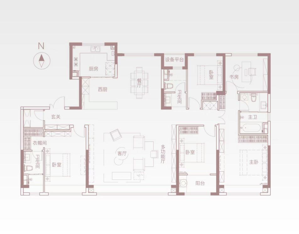 眾成嘉悅華庭戶型圖