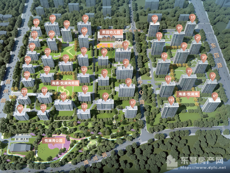 海通悅瀾灣沙盤圖