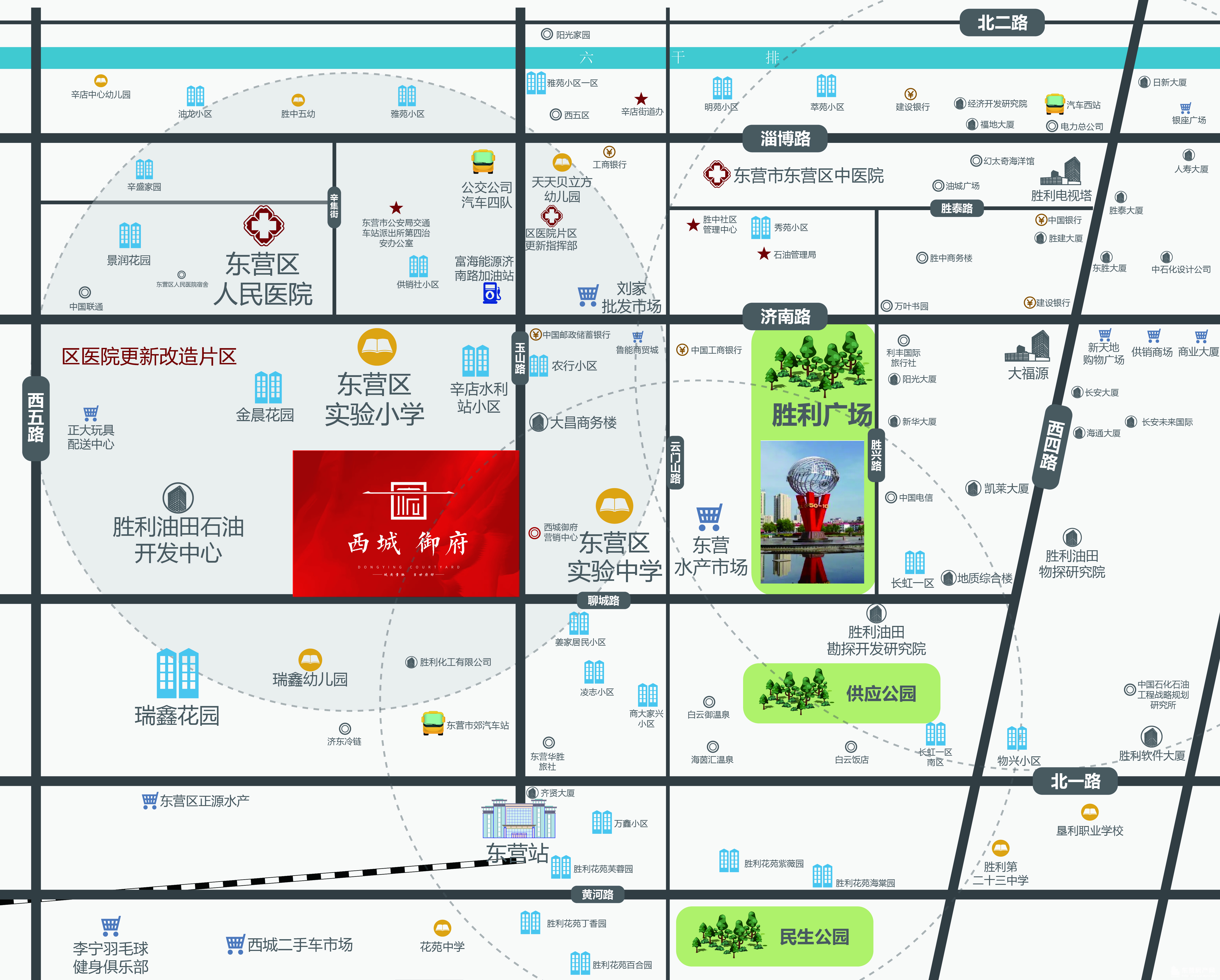 西城御府交通圖