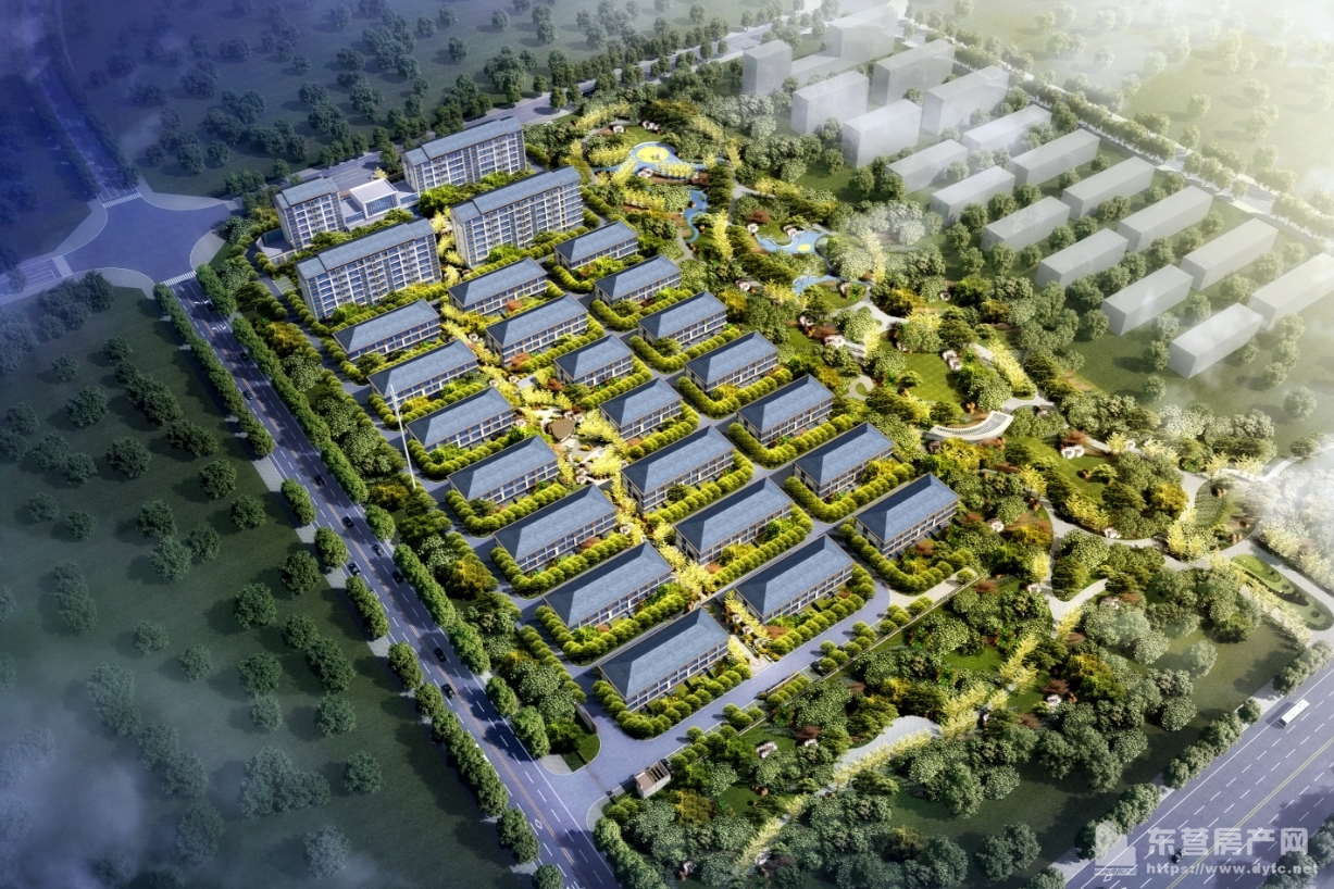 和合嘉園沙盤圖