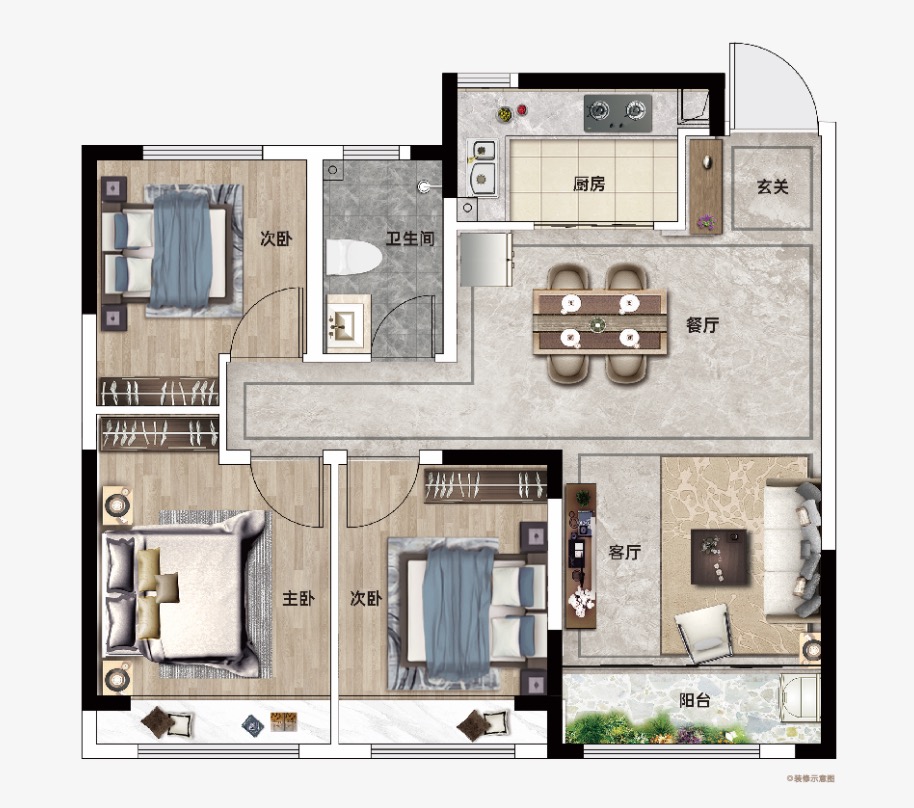 鑫都·國子甲第戶型圖