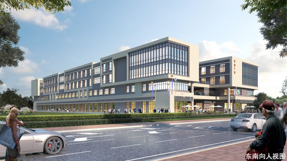 學府廣場效果圖