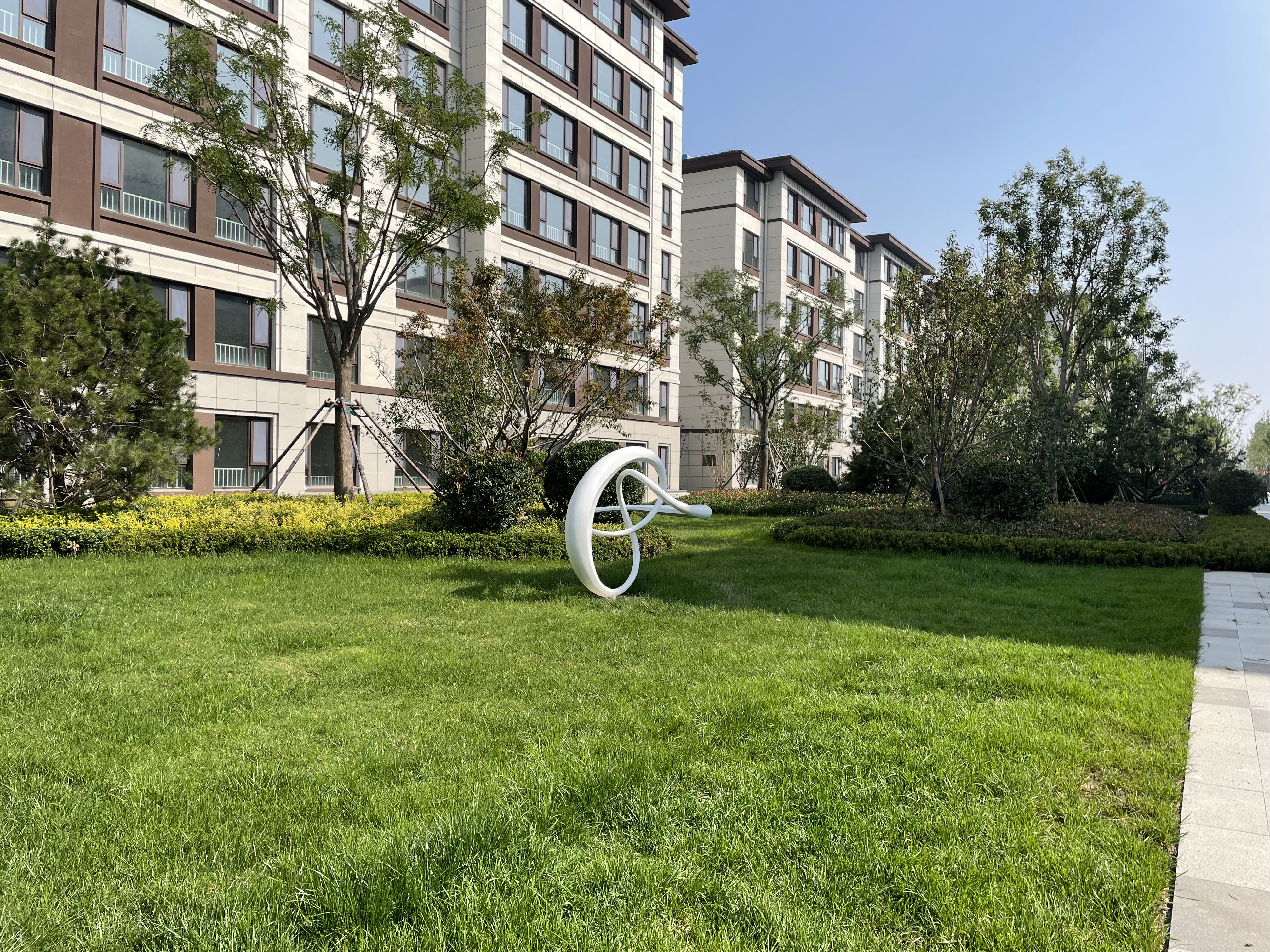 眾成悅島華庭實景圖