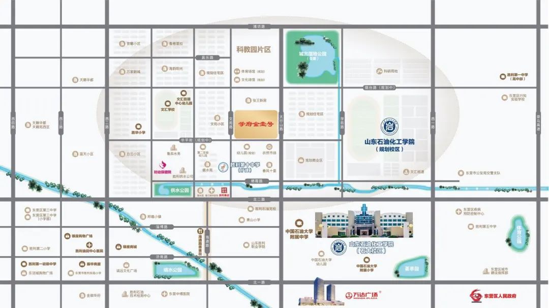 學府金壹號交通圖