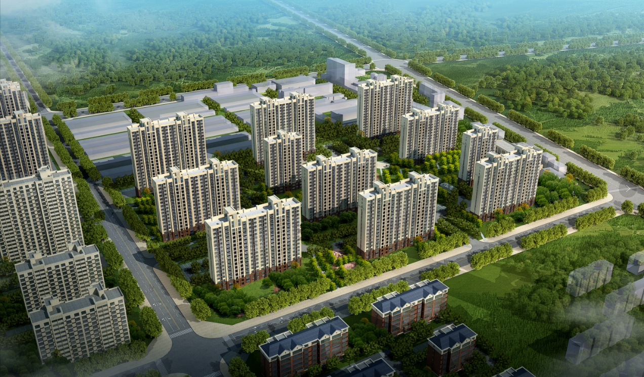 勝利花苑二期沙盤圖