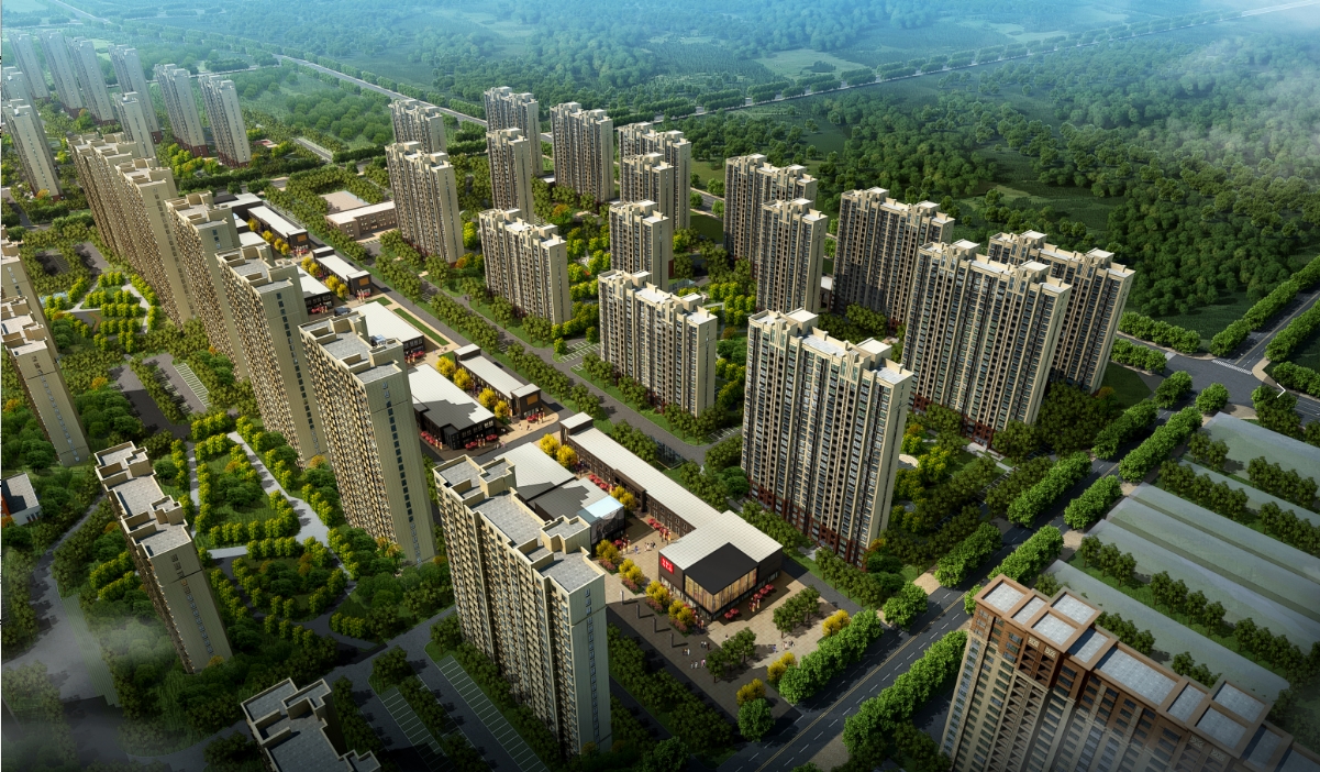 勝利花苑二期沙盤圖