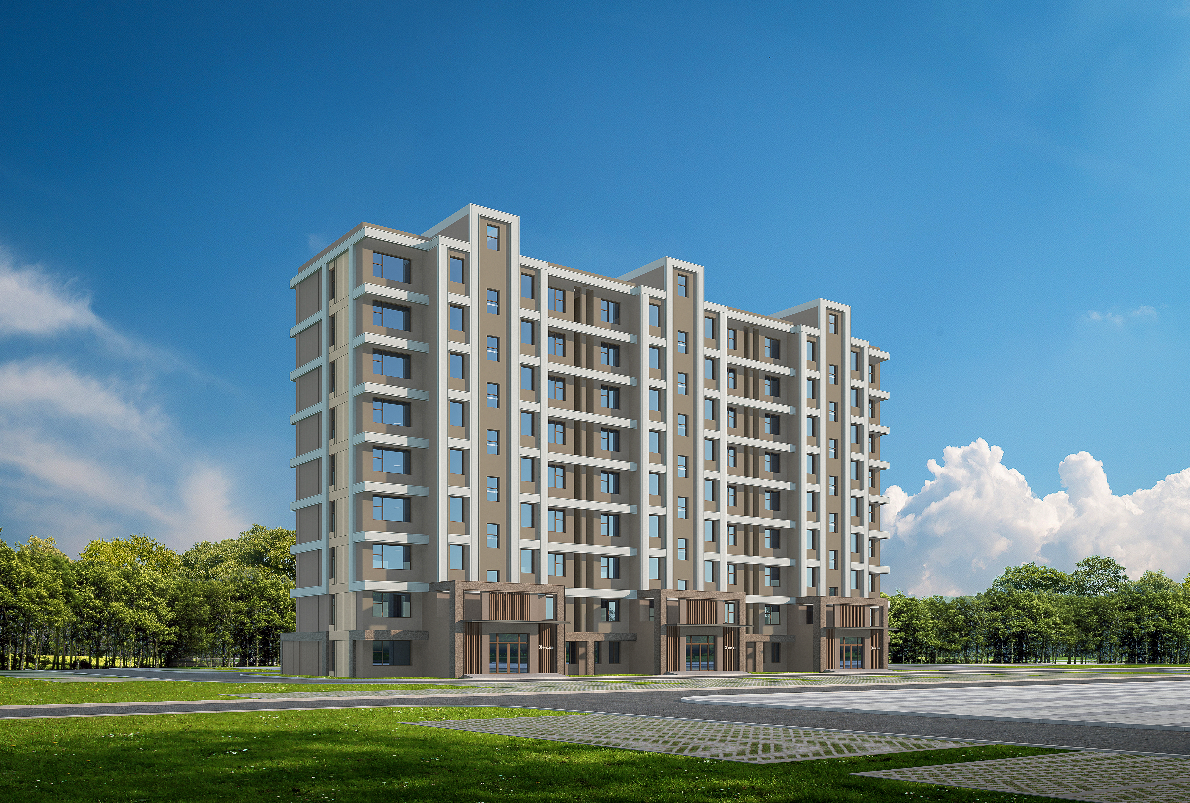 港投?京師文園效果圖