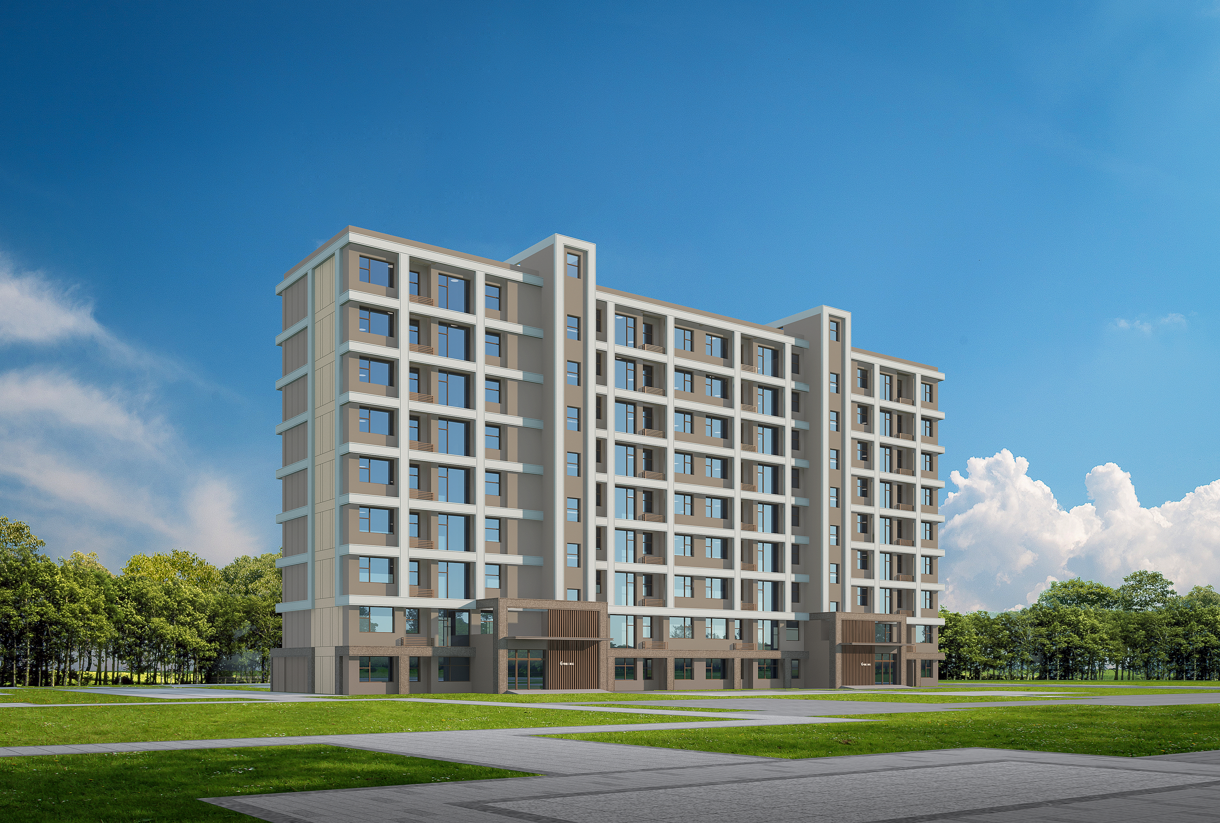 港投?京師文園效果圖