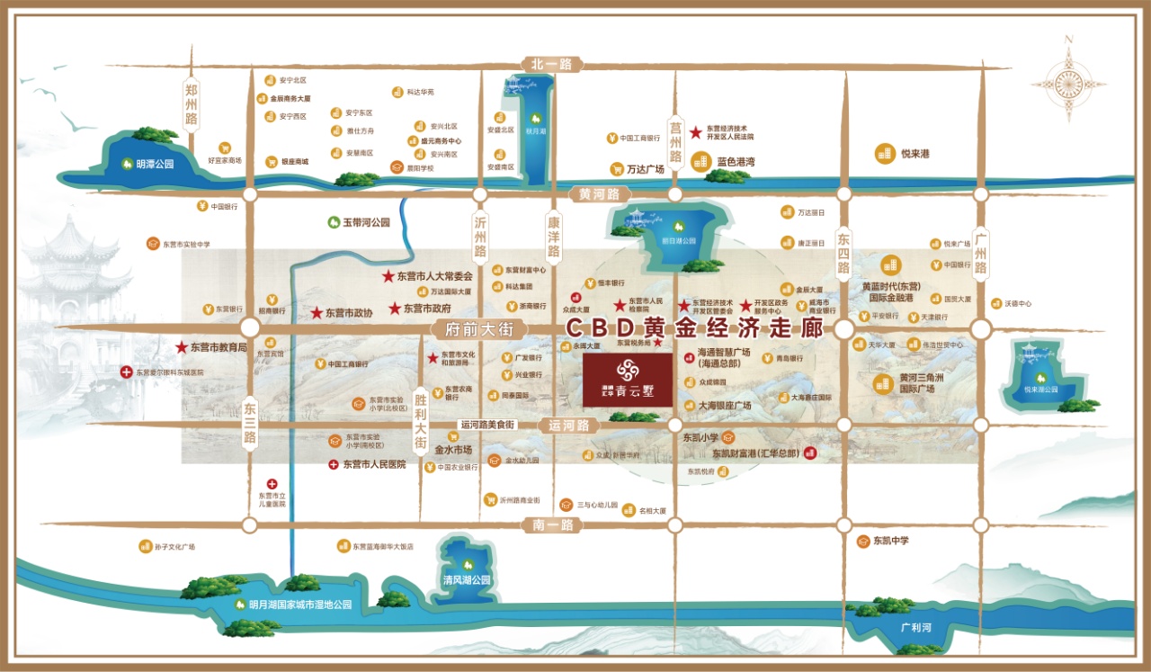 海通匯華青云墅交通圖