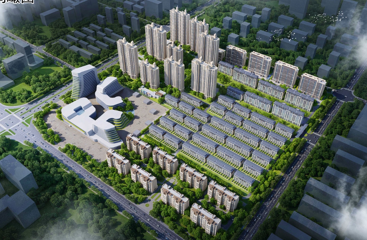 東營國際花園沙盤圖