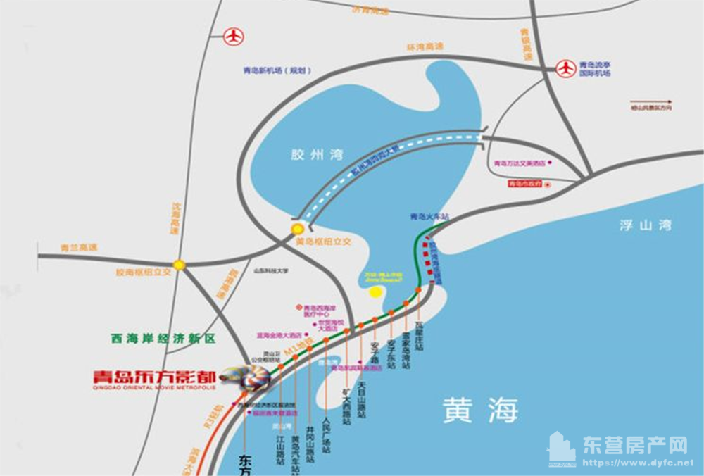 青岛东方影都效果图_东营房产网