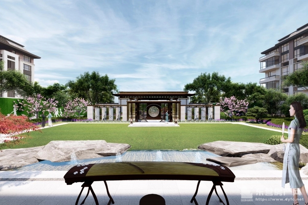 西府大院效果图_东营房产网