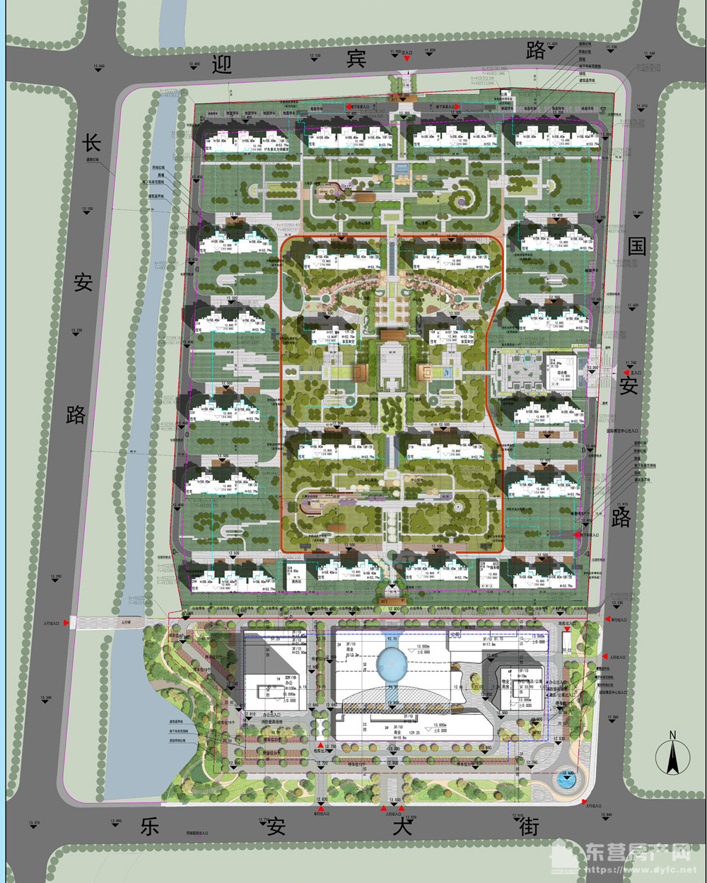 海成御苑及广饶鲁商城市广场项目规划设计方案_公告公示_东营房产网