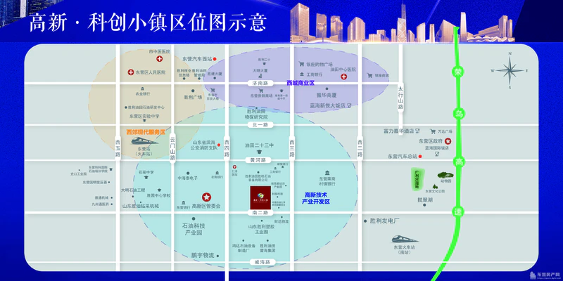 高新?科創小鎮交通圖 高新?科創小鎮交通圖