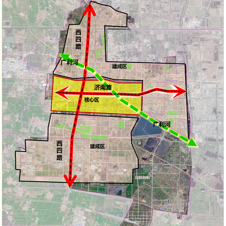 东营西郊改造规划图图片