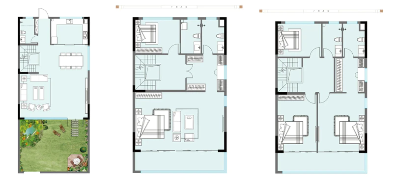 攬月戶型 建面約305㎡ 5室2廳5衛 攬月戶型 建面約305㎡ 5室2廳5衛